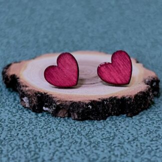 Дървени обички „Сърца“